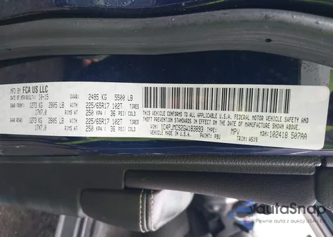 2016 Jeep Cherokee Latitude из США, поврежденный, VIN 1C4PJMCS2GW183893